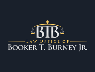 Law Offices of Booker T. Burney Jr.  logo design by Lavina