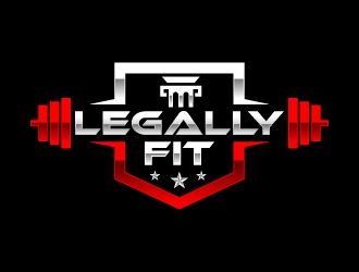 Legally Fit logo design by Suvendu
