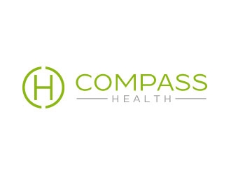 Compass Health logo design by zamzam
