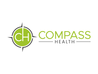Compass Health logo design by lexipej