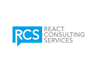 React Consulting Services - We also use RCS logo design by ellsa
