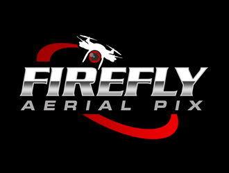 Firefly Aerial Pix logo design by kunejo