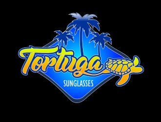 Tortuga Sunglasses logo design by Cekot_Art