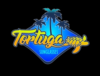 Tortuga Sunglasses logo design by Cekot_Art