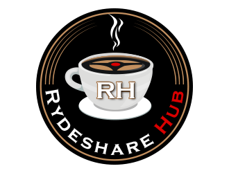 Rydeshare Hub logo design by BeDesign