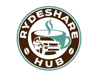 Rydeshare Hub logo design by jaize