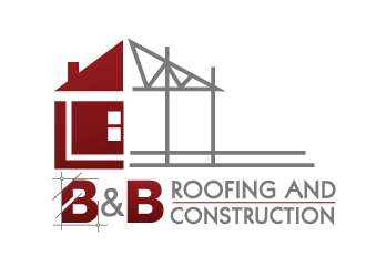 B & B Roofing and Construction logo design by Xeon