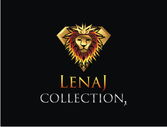 LenaJ COLLECTION. logo design by ohtani15