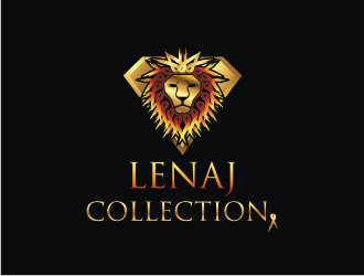 LenaJ COLLECTION. logo design by ohtani15