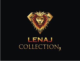 LenaJ COLLECTION. logo design by ohtani15
