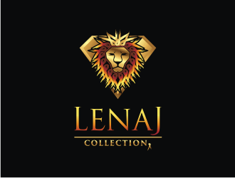LenaJ COLLECTION. logo design by ohtani15