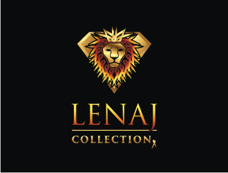 LenaJ COLLECTION. logo design by ohtani15
