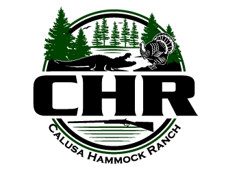 Calusa Hammock Ranch logo design by Xeon