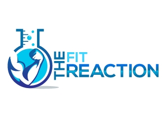 The Fit Reaction  logo design by Suvendu