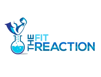 The Fit Reaction  logo design by Suvendu
