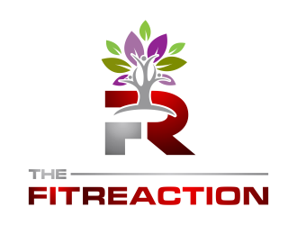 The Fit Reaction  logo design by BlessedArt