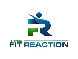 The Fit Reaction  logo design by BlessedArt