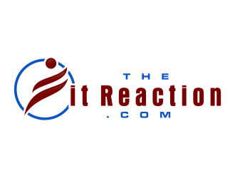 The Fit Reaction  logo design by bluevirusee