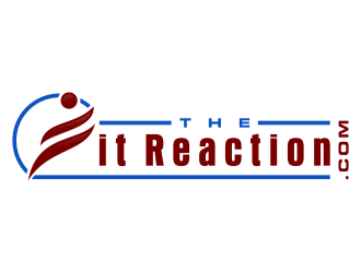 The Fit Reaction  logo design by bluevirusee