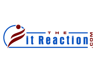 The Fit Reaction  logo design by bluevirusee