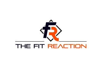 The Fit Reaction  logo design by fawadyk