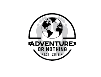 adventure or nothing logo design by SiliaD