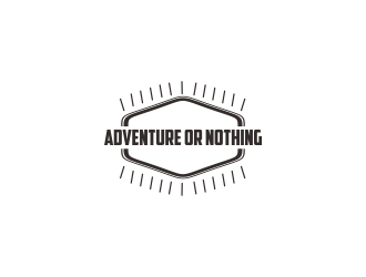 adventure or nothing logo design by Greenlight