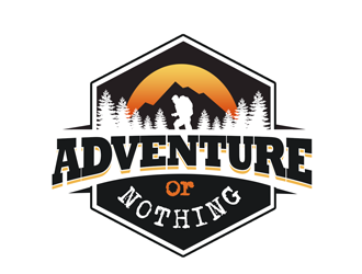 adventure or nothing logo design by kunejo