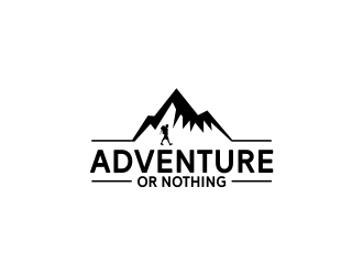 adventure or nothing logo design by done