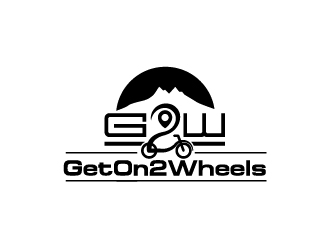 GetOn2Wheels logo design by josephope