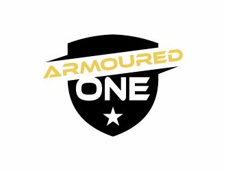 Armoured one logo design by 48art