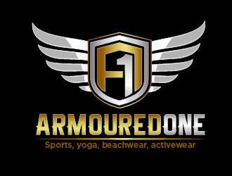 Armoured one logo design by THOR_