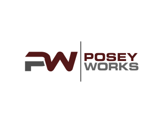 Posey Works  logo design by akhi