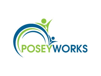 Posey Works  logo design by karjen