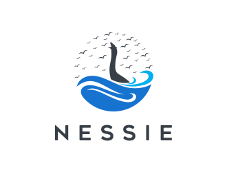 Nessie logo design by AisRafa