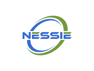 Nessie logo design by johana