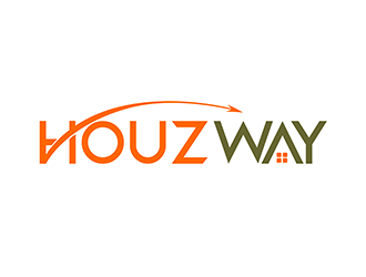 Houzway logo design by 3Dlogos