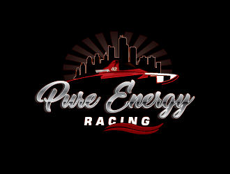 Pure Energy Racing logo design by SiliaD