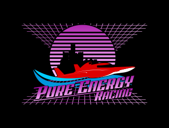 Pure Energy Racing logo design by beejo