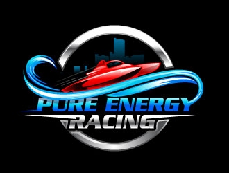 Pure Energy Racing logo design by deva