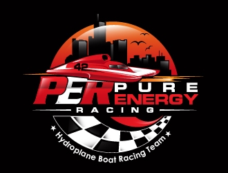 Pure Energy Racing logo design by Suvendu
