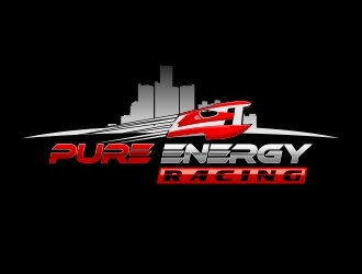 Pure Energy Racing logo design by naldart