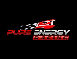 Pure Energy Racing logo design by naldart