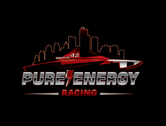 Pure Energy Racing logo design by SiliaD