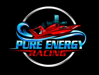 Pure Energy Racing logo design by deva