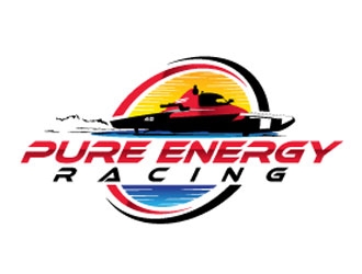 Pure Energy Racing logo design by shere