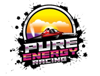 Pure Energy Racing logo design by shere