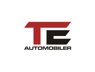 T.E. AUTOMOBILER logo design by rief