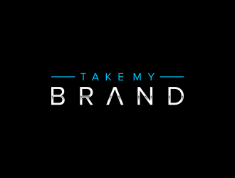 Take My Brand logo design by ubai popi