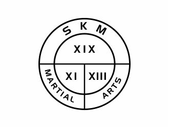 SKM MARTIAL ARTS logo design by 48art